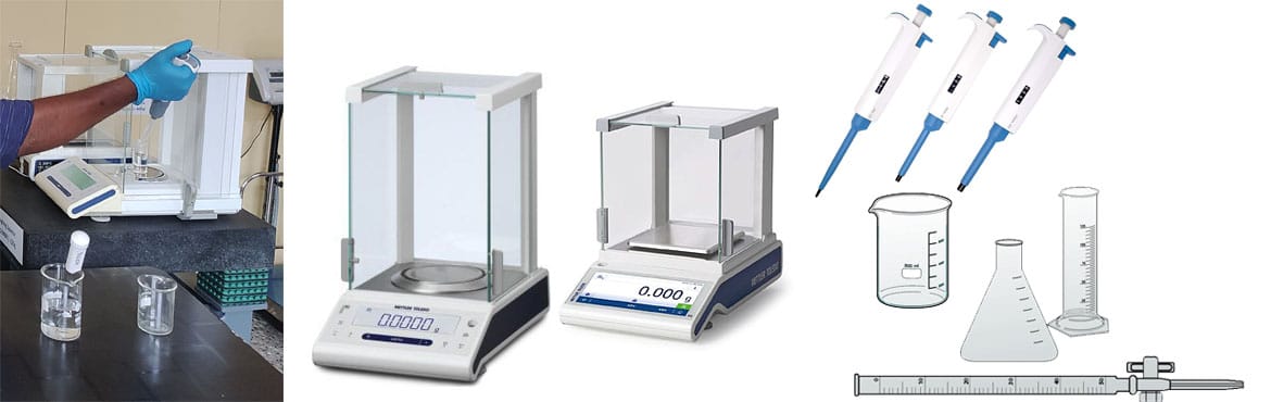 Weight & Volume Calibration